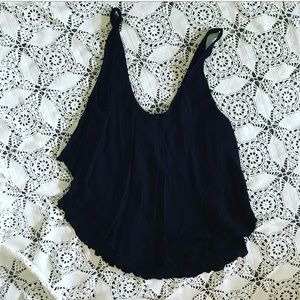 Free People ruffle tank